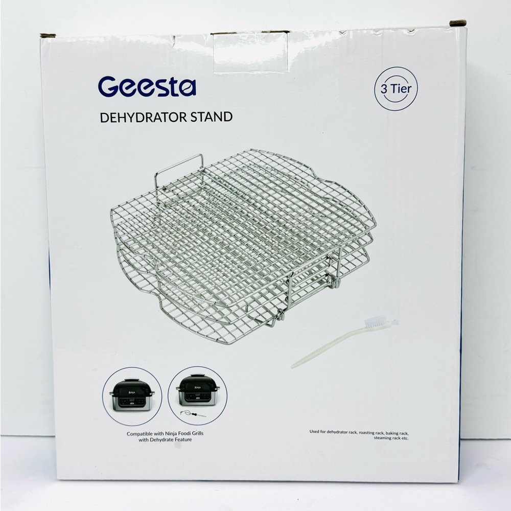 Ninja Foodi Grills Accessories DehydratorStand Stainless Steel New In Open Box